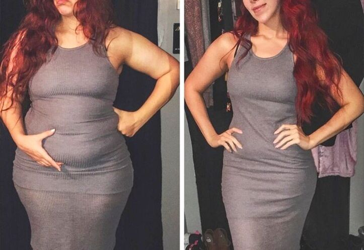 Antes y después de tomar mágicoa